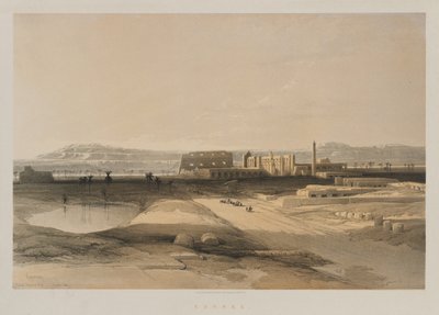 Egypti ja Nubia, osa II: Karnak tekijältä Louis Haghe