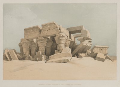Egypti ja Nubia, osa II: Kom-Ombo, 1846. tekijältä Louis Haghe