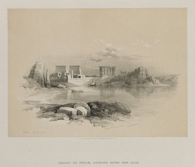 Egypti ja Nubia, osa II: Philae, 1848. tekijältä Louis Haghe