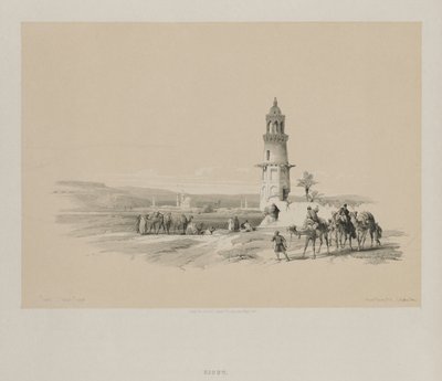 Egypti ja Nubia, osa I: Siout - Ylä-Egypti, 1847. tekijältä Louis Haghe