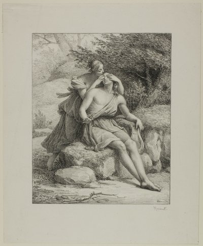 Orpheus ja Eurydike tekijältä Louis Hersent