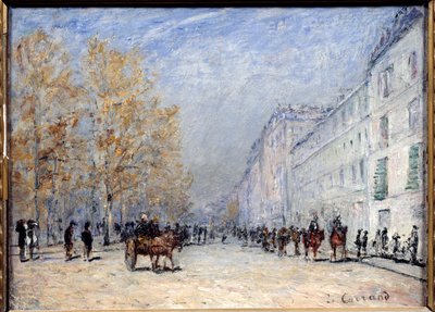 Lounasluokka Lyonissa. Louis Carrandin maalaus (1821-1899) tekijältä Louis Hilaire Carrand
