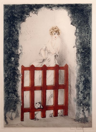 Punainen portti tekijältä Louis Icart