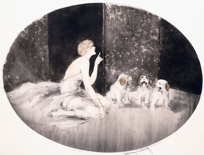 Laulutunti tekijältä Louis Icart