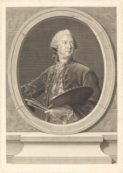 Louis Tocque tekijältä Louis Jacques Cathelin after Jean Marc Nattier