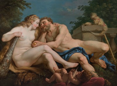 Hercule ja Omphale tekijältä Louis Jean François Lagrenée