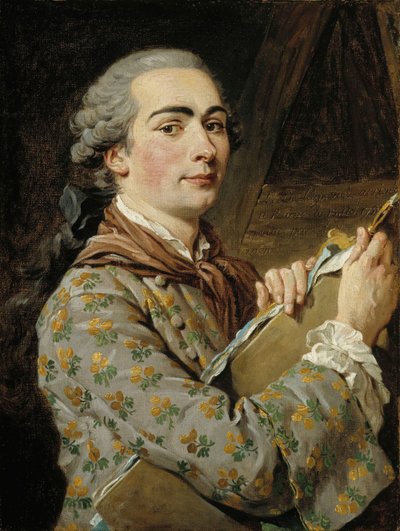 Omakuva, 1750-luku. tekijältä Louis Jean François Lagrenée