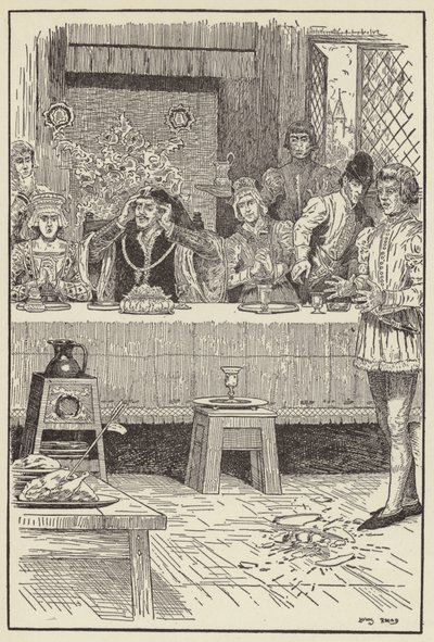 Avaavasta ikkunasta tuli nuoli tekijältä Louis John Rhead