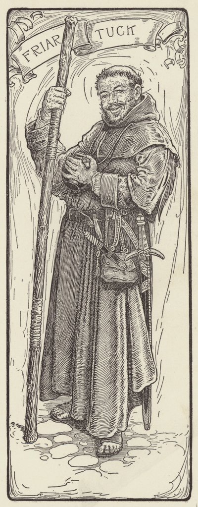 Friar Tuck tekijältä Louis John Rhead