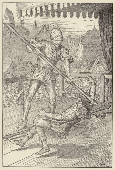 Hän löi Ericia täyteen ja neliömäisesti hänen kalloaan tekijältä Louis John Rhead
