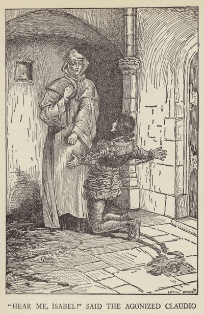Kuule minua, Isabel! sanoi tuskainen Claudio tekijältä Louis John Rhead