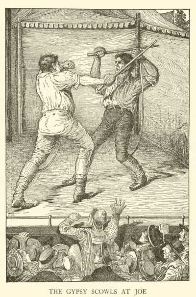 Kuvitus Tom Brownin koulupäiville (kaiverrus) tekijältä Louis John Rhead