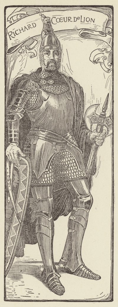 Richard Lionin sydän tekijältä Louis John Rhead