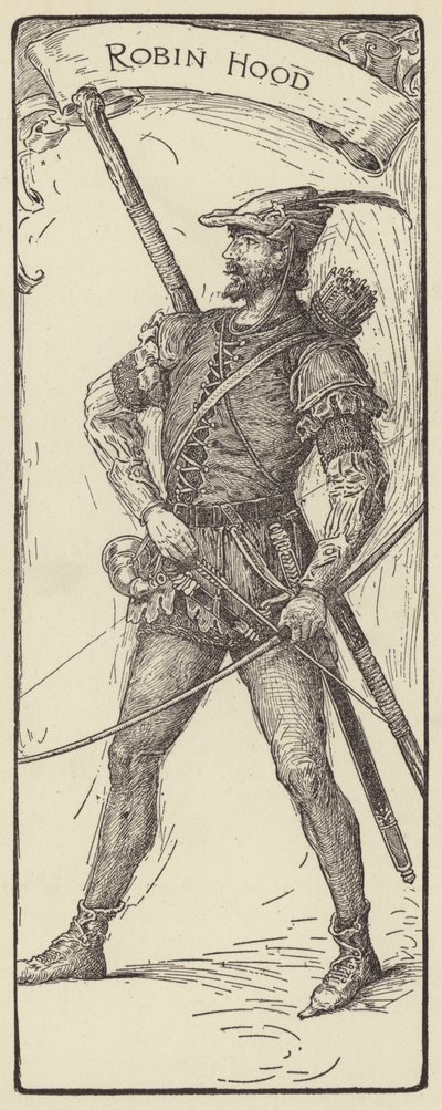 Robin Hood tekijältä Louis John Rhead