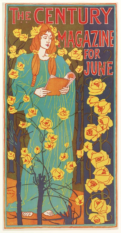 The Century Magazine, kesäkuu, julkaisu. 1896 tekijältä Louis John Rhead