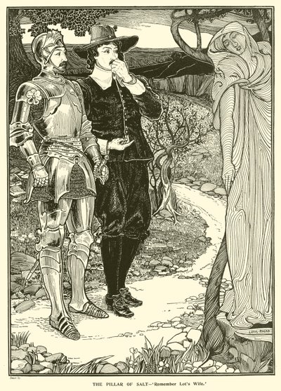 Suolapilari (kaiverrus) tekijältä Louis John Rhead