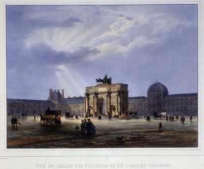 Näkymä Palais des Tuileries