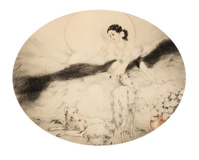 Kamelioiden rouva, 1927. tekijältä Louis Justin Laurent Icart