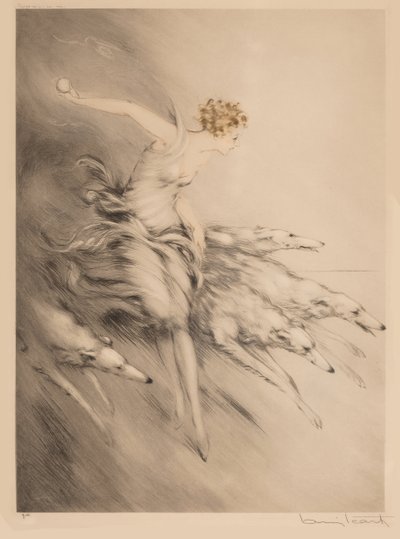 Hirvi, 1928. tekijältä Louis Justin Laurent Icart