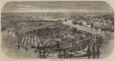 Havannan lintuperspektiivi tekijältä Louis Le Breton