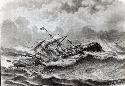 Suuren idän katastrofi syyskuussa 1861 tekijältä Louis Le Breton