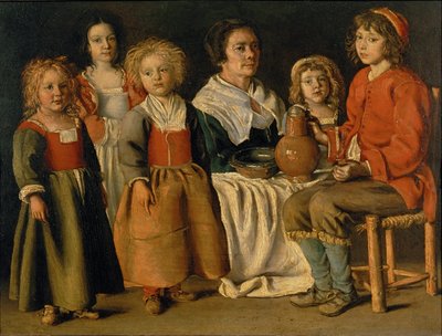 Iltapäivän ateria tekijältä Louis Le Nain