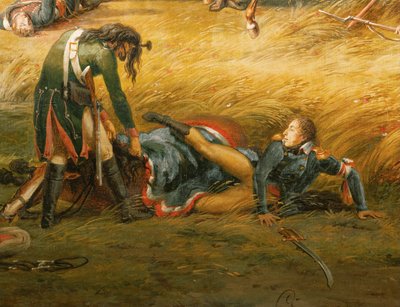 Marengon taistelu (öljy kankaalle) tekijältä Louis Lejeune