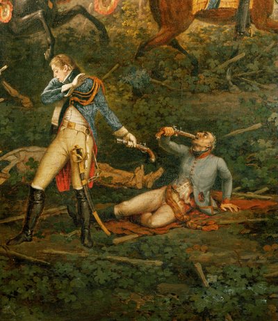 Marengon taistelu (öljy kankaalle) tekijältä Louis Lejeune