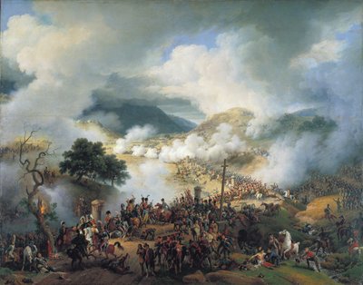 Somosierran taistelu 30. marraskuuta 1808 tekijältä Louis Lejeune