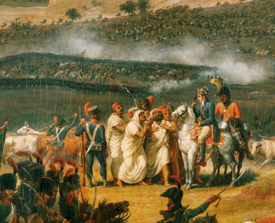 Pyramidien taistelu (öljy kankaalle) tekijältä Louis Lejeune