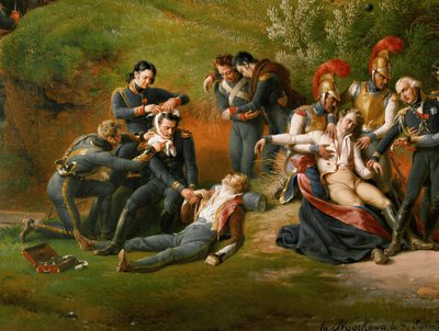 Dominique Larrey, Ranskan armeijan ylilääkäri (maalaus kankaalle) tekijältä Louis Lejeune