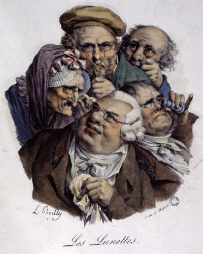 Lasit, n. 1820 (kaiverrus) tekijältä Louis Leopold (after) Boilly