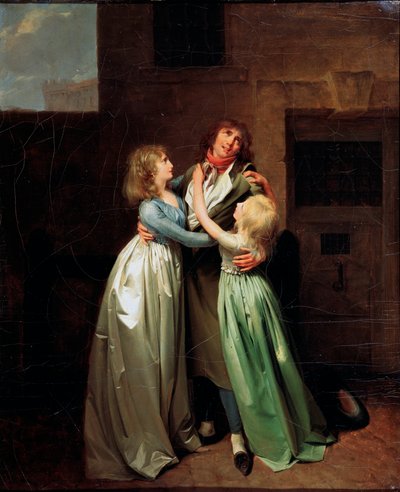 Surullinen ero, 1780-luku tekijältä Louis Leopold Boilly