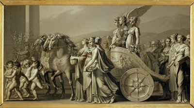 Tsaari Aleksanteri I:n voitto eli rauha ... tekijältä Louis Leopold Boilly