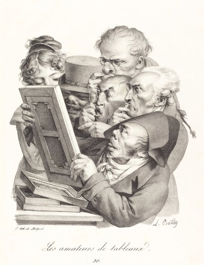 Kuvan harrastajat tekijältä Louis Leopold Boilly