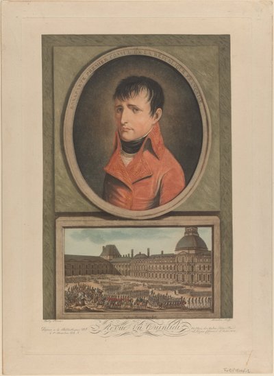 Napoleon Bonaparte Ranskan ensimmäisenä konsulina, 1802 tekijältä Louis Leopold Boilly