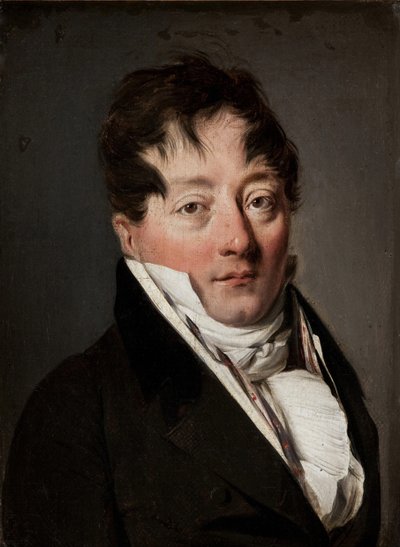 Alexandre Balthazar Laurent Grimod de la Reynièren muotokuva 1758-1837 tekijältä Louis Leopold Boilly