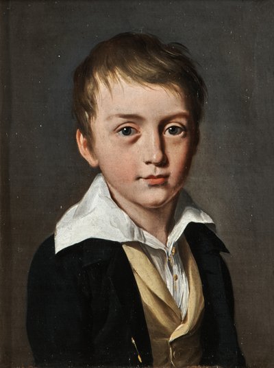 Nuoren pojan muotokuva tekijältä Louis Leopold Boilly