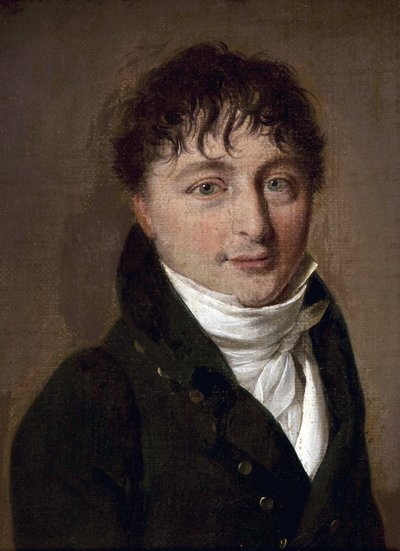 Louis Leopold (Louis-Leopold) Boillyn (1761-1845) muotokuva säveltäjä Charles Gounodista (1818-1893) - Öljy pahville - Bibliotheque de l
