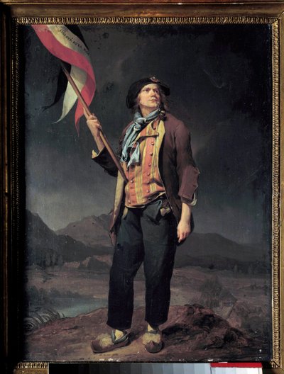 Muotokuva laulaja Simon Chenardista tekijältä Louis Leopold Boilly