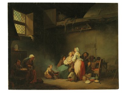 Keitto kissoille tekijältä Louis Leopold Boilly
