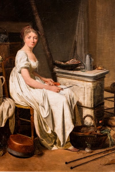 Kokki, n. 1789-1799 (öljy kankaalle) tekijältä Louis Leopold Boilly