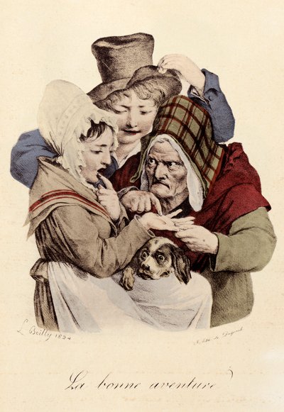 Louis-Leopold Boillyn Happy Adventure -kaiverrus (Louis Leopold Boilly tekijältä Louis Leopold Boilly