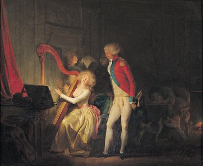 Improvisoitu konsertti eli harmonian hinta tekijältä Louis Leopold Boilly