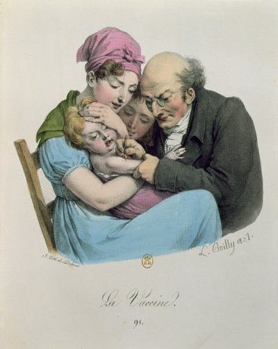 Rokote, kaiverrus Francois Seraphin Delpech (1778-1825) 1827 tekijältä Louis Leopold Boilly