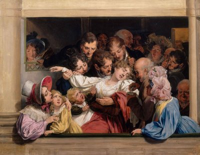Melodraaman vaikutus Leffet du melodrame, c. 1830. tekijältä Louis Leopold Boilly