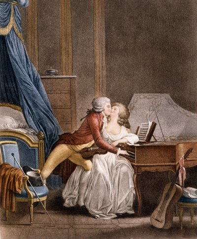 Ninan alkusoitto. Kaiverrus Boilly tekijältä Louis Leopold Boilly