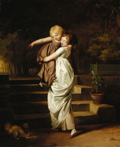 Kaksi siskoa; Kaksi sisarusta, tekijältä Louis Leopold Boilly