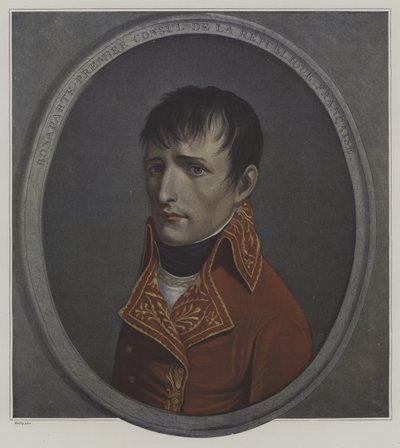 Napoleon Bonaparte, Ranskan tasavallan ensimmäinen konsuli tekijältä Louis Leopold after Boilly