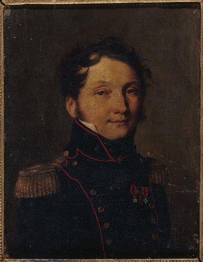 ranska: Portrait dit du capitaine Jules Raulin tekijältä Louis Leopold Boilly
